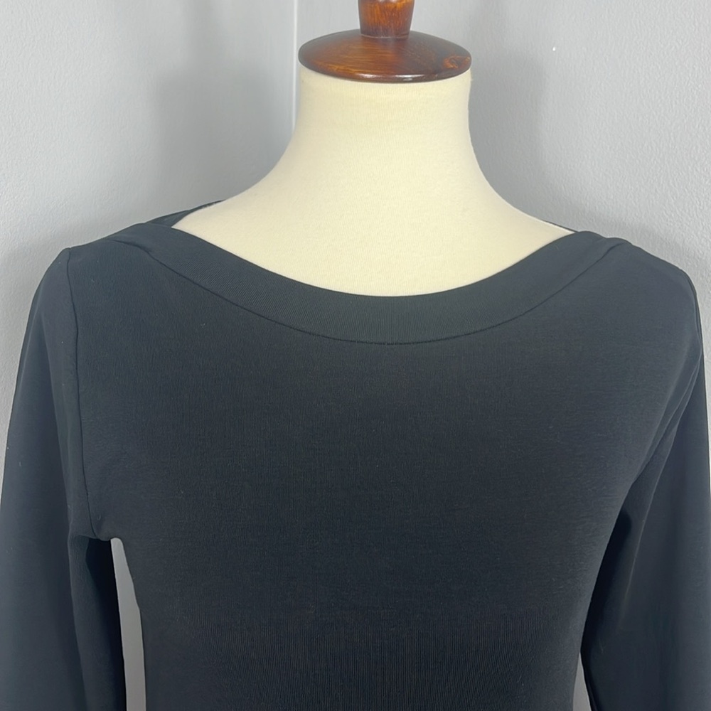 CLEARANCE Ann Taylor Boatneck 3/4 Length Sleeve Top - Picture 2 of 7